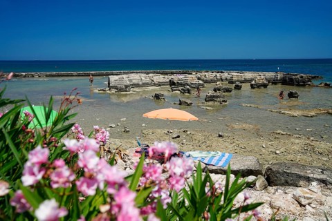 Beach near Polignano a Mare