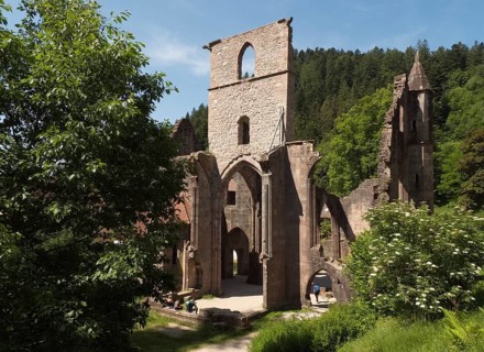 All Saints Monastery Ruins in the Black Forest National Park