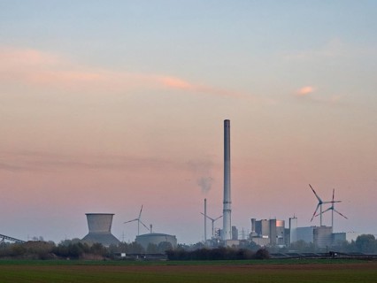 The Robert Frank power plant in Landesbergen