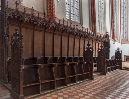 Choir stalls from the 15th century