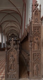 Choir stalls from the 15th century