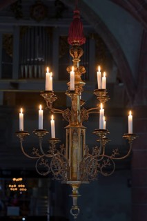 Brass candlestick from 1878