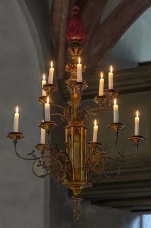 Brass candlestick from 1878