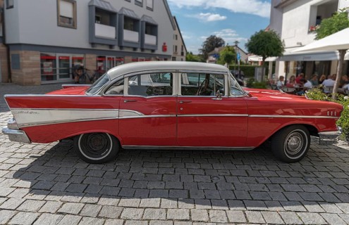 Side view of Chevrolet Belair