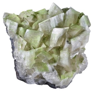 Duftite on Calcite