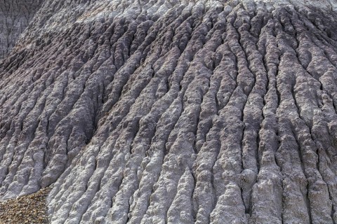 Eroding Bentonite Clay