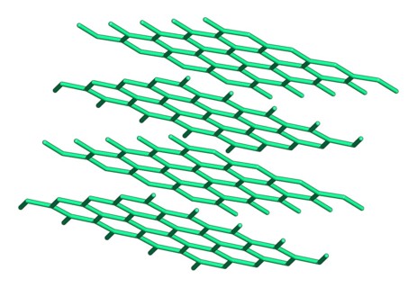 The mineral graphite