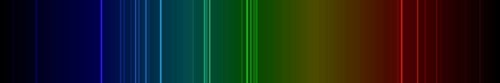 Strontium Emission Spectra
