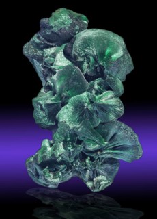 Malachite Fibrous Clusters
