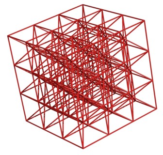 Cubic Molecule of Iron