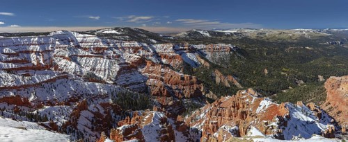Cedar Breaks National Monument in Winter