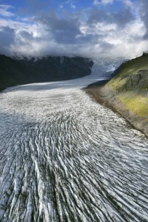 Skaftafellsjokull Tongue of the Vatnajokull Glacier
