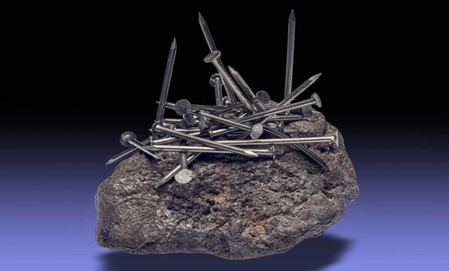 Magnetite or Lodestone is Iron Ore Showing Magnetic Properties