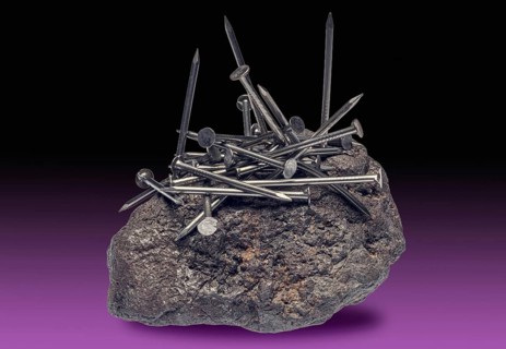 Magnetite or Lodestone is Iron Ore Showing Magnetic Properties