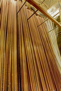Copper Pipe Rack at Home Improvement Store