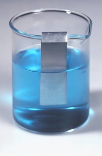 Zinc Strip in Copper Sulfate Solution #1