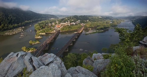 Harpers Ferry NHP is a historic town in Jefferson County