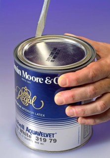 Opening Paint Can with Screwdriver