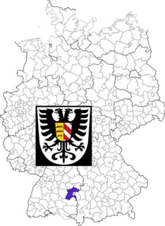 County Alb-Donau-Kreis in Baden-Wuerttemberg