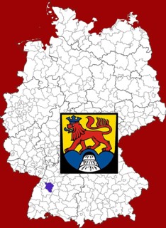 County of Calw in Baden-Wuerttemberg