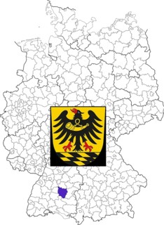 County of Esslingen in Baden-Wuerttemberg