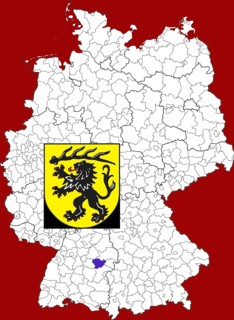 County of Goeppingen in Baden-Wuerttemberg