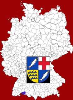 County of Constance in Baden-Wuerttemberg