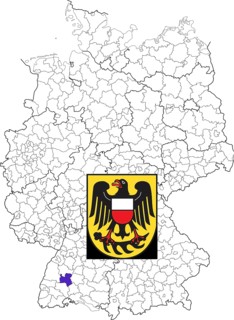 County of Rottweil in Baden-Wuerttemberg