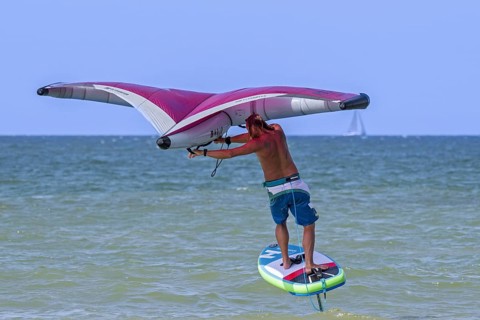 Wing foiling