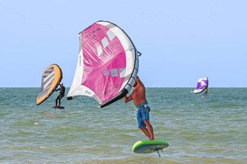 Wing foiling