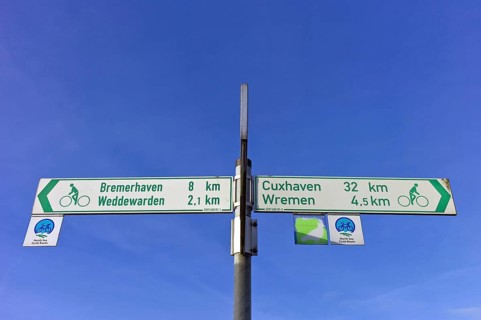Guide for cyclists in the district of Cuxhaven