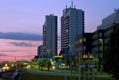 The Columbus Center in Bremerhaven with the Alfred Wegener Institute