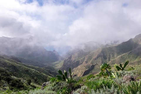 View of the Masca Gorge