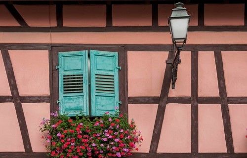 Historic half-timbered house