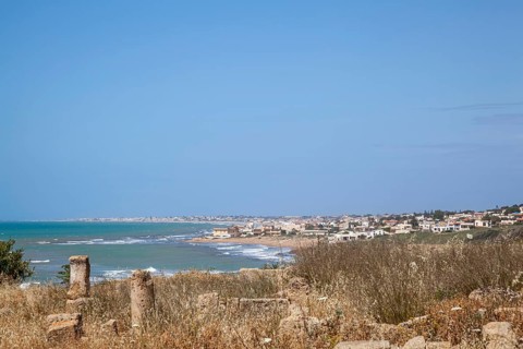 View from the Archaeological Park of Marinella di Selinunte