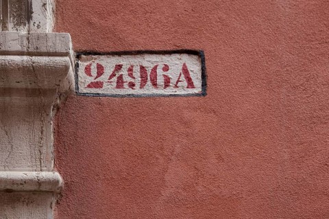 Traditional house number