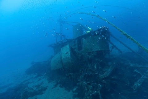 Shipwreck near Puerto del Carmen