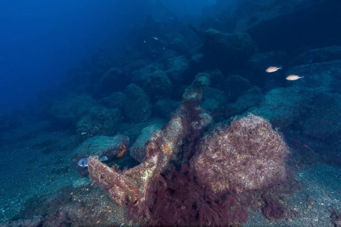 Shipwreck near Puerto del Carmen