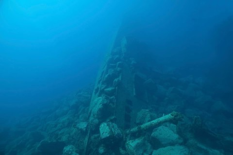 Shipwreck near Puerto del Carmen