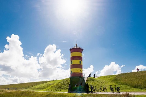 Yellow lighthouse