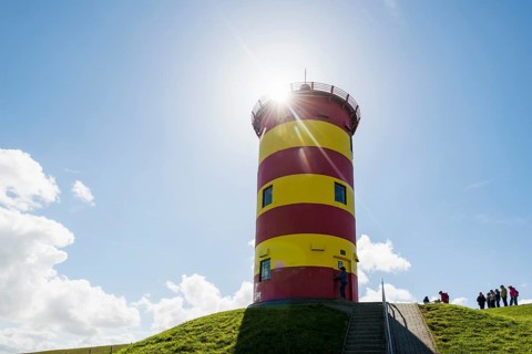 Yellow lighthouse
