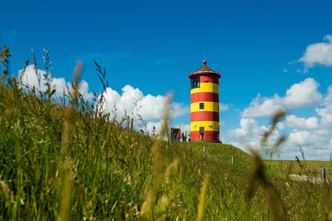 Yellow lighthouse