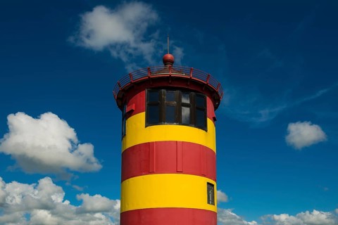 Yellow lighthouse