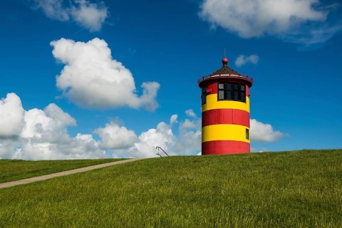 Yellow lighthouse