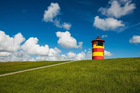 Yellow lighthouse