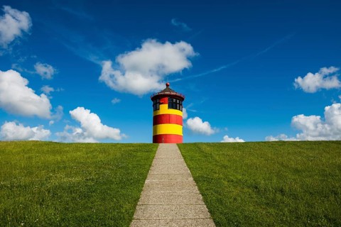 Yellow lighthouse