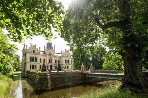 Moated castle and park