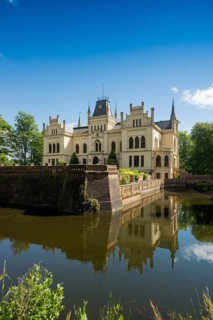 Moated castle and park