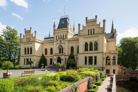 Moated castle and park