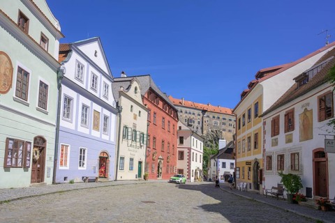 Old houses in Siroka Street